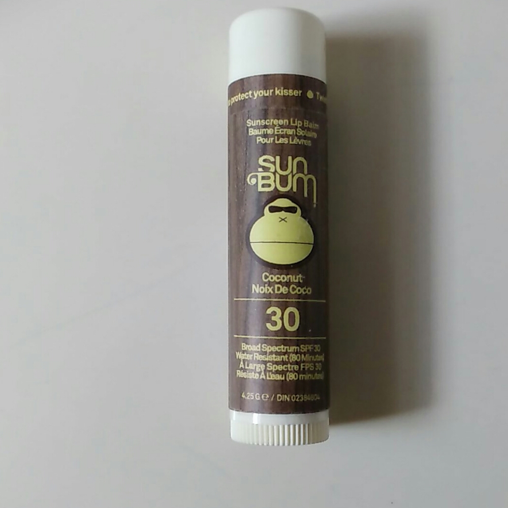 NWOT Sealed Coconut Sunscreen Lip Balm SPF 30